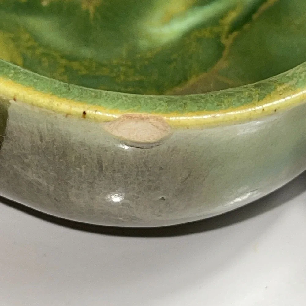 VTG Dryden Pottery Apple Bowl 9